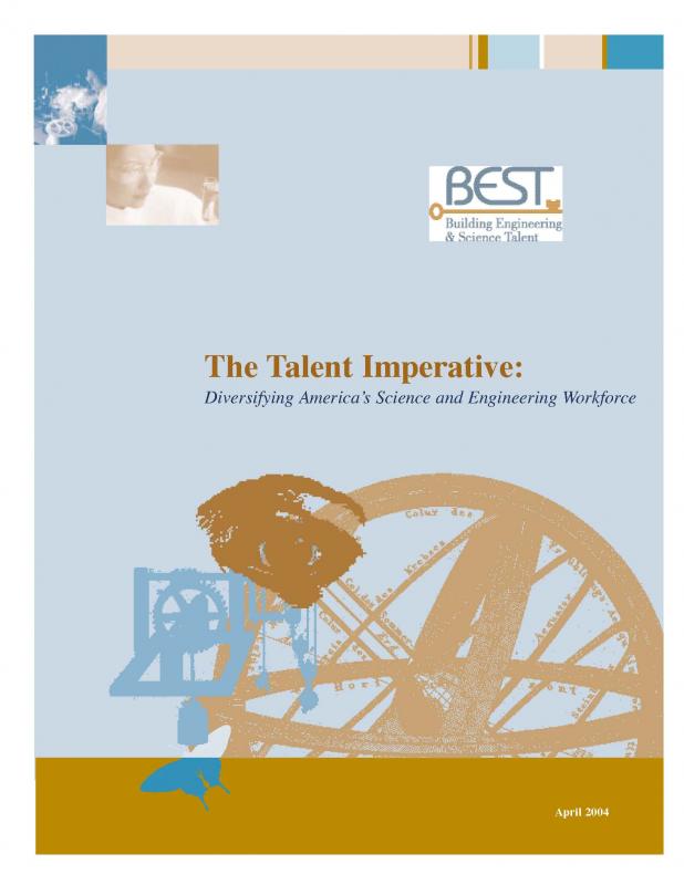 The Talent Imperative in Science and Technology